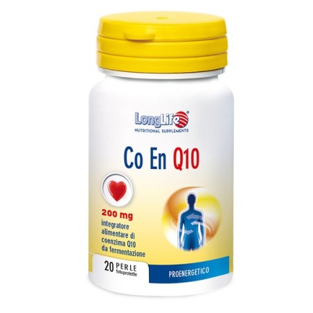 LONGLIFE CO EN Q10 200MG 20 PERLE LONGLIFE CO EN Q10 200MG 20 PERLE