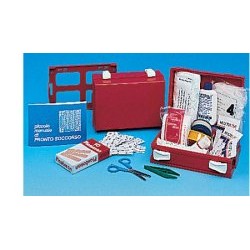 Cassetta Mini Kit completo del pronto soccorso per casa ufficio tempo libero
