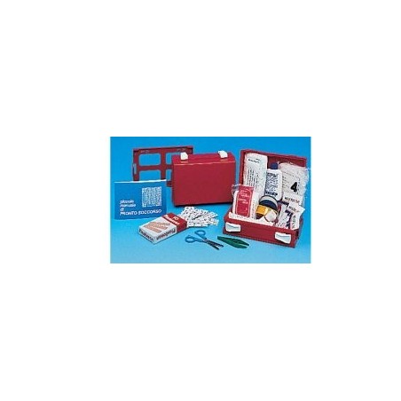 Cassetta Mini Kit completo del pronto soccorso per casa ufficio tempo libero Cassetta Mini Kit completo del pronto soccorso per casa ufficio tempo libero