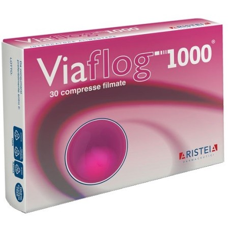 Aristeia Farmaceutici Viaflog 1000 mg integratore per funzionalità articolare 30 compresse Aristeia Farmaceutici Viaflog 1000 mg integratore per funzionalità articolare 30 compresse