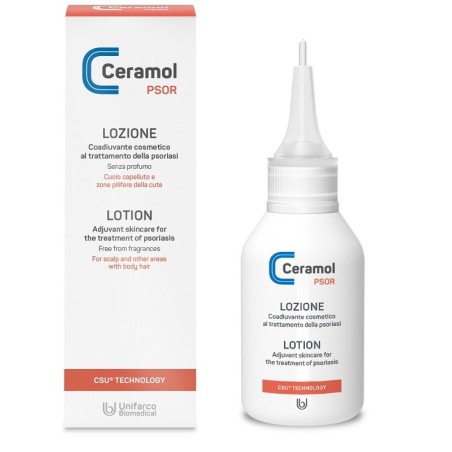 Ceramol Psor Lozione per Psoriasi del Cuoio Capelluto e delle zone pilifere 50ml Ceramol Psor Lozione per Psoriasi del Cuoio Capelluto e delle zone pilifere 50ml