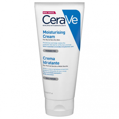 CeraVe Crema Idratante corpo per Pelli da secche a molto secche 177 ml