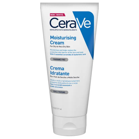 CeraVe Crema Idratante corpo per Pelli da secche a molto secche 177 ml CeraVe Crema Idratante corpo per Pelli da secche a molto secche 177 ml