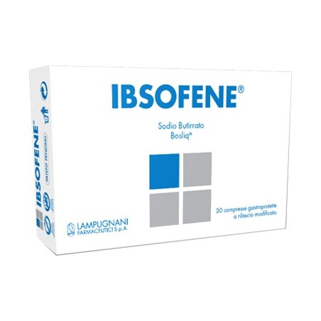 Ibsofene integratore per colopatie con alterato trofismo della mucosa intestinale 30 compresse Ibsofene integratore per colopatie con alterato trofismo della mucosa intestinale 30 compresse