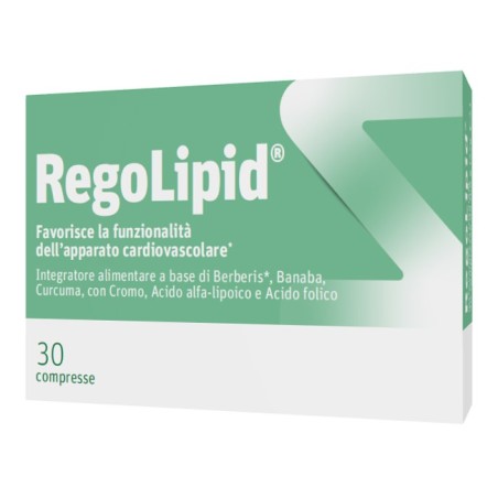 RegoLipid Integratore per Trigliceridi, Colesterolo e Glicemia 30 compresse RegoLipid Integratore per Trigliceridi, Colesterolo e Glicemia 30 compresse