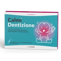 Calmì Dentizione integratore per alleviare fastidio delle gengive nei bambini 10 flaconcini monodose