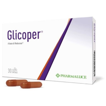 Pharmaluce Glicoper integratore per il metabolismo dei carboidrati 30 capsule Pharmaluce Glicoper integratore per il metabolismo dei carboidrati 30 capsule