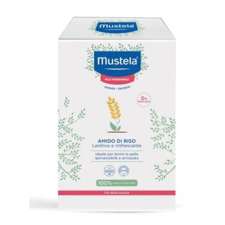 Mustela Amido Di Riso Lenitivo e Rinfrescante per Pelle Ipersensibile 5 bustine Mustela Amido Di Riso Lenitivo e Rinfrescante per Pelle Ipersensibile 5 bustine