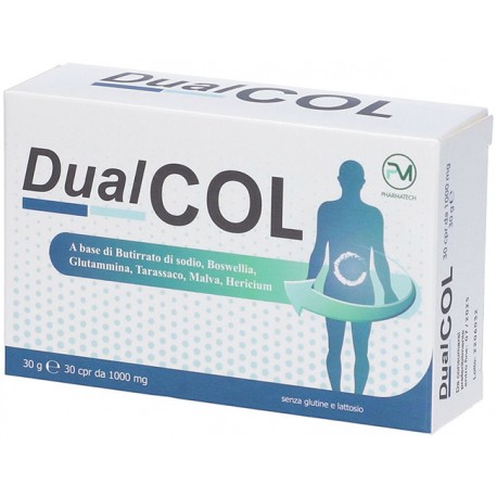 Dualcol integratore digestive depurativo 30 compresse