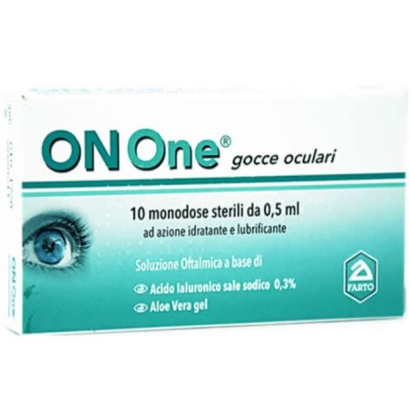 ON One Gocce Oculari Lenitive 10 monodose sterili da 0,5ml ON One Gocce Oculari Lenitive 10 monodose sterili da 0,5ml