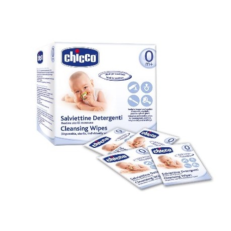 Chicco Salviettine detergenti pulisci ciuccio inodori e insapori 15 pezzi