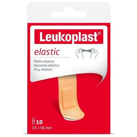 Leukoplast Elastic Cerotto flessibile molto elastico 19 x 56 mm 10 pezzi