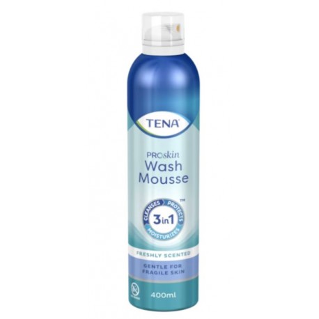 Tena Wash Mousse Detergente protettiva per incontinenza 400 ml