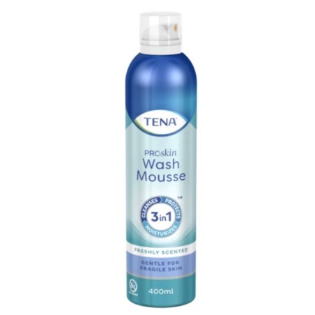 Tena Wash Mousse Detergente protettiva per incontinenza 400 ml Tena Wash Mousse Detergente protettiva per incontinenza 400 ml