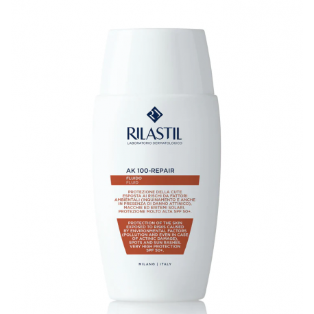 Rilastil Sun System AK-Repair - Crema solare protezione 100 per pelle problematica 50 ml