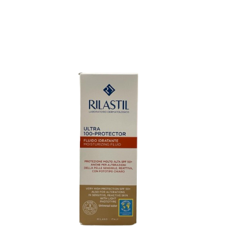 Rilastil Ultra 100 Protector COLOR - Fluido protezione solare spf 50+ pelle chiara e sensibile 50 ml Rilastil Ultra 100 Protector COLOR - Fluido protezione solare spf 50+ pelle chiara e sensibile 50 ml