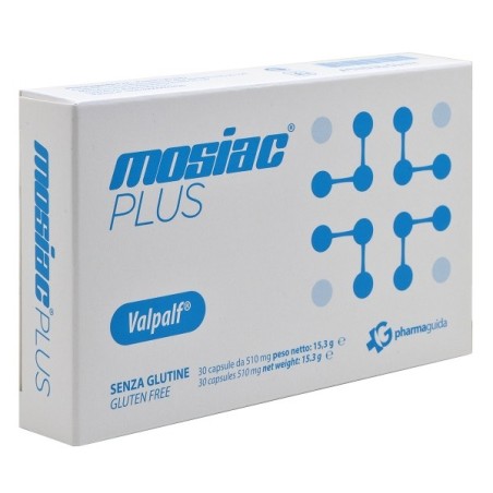 Pharmaguida Mosiac Plus integratore con Valpaf per sostegno delle difese immunitarie 30 capsule Pharmaguida Mosiac Plus integratore con Valpaf per sostegno delle difese immunitarie 30 capsule