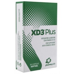 XD3 Plus Integratore per Ossa e Sistema immunitario 30 capsule softgel