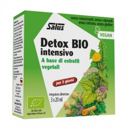 Detox BIO Intensivo Integratore per Funzioni Depurative dell'organismo 3 x 20 ml