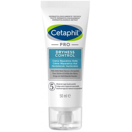 Cetaphil Pro Dryness Control Crema Mani Riparatrice Notte 50ml