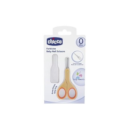 Chicco Forbicine Tagliaunghie Arancio per Bambini e Neonati