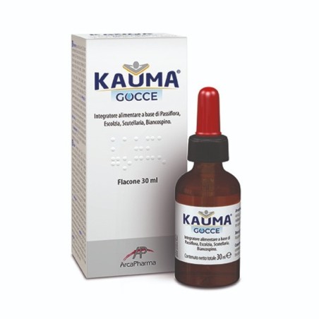 Arcapharma Kauma integratore per contrastare ansia e stress in gocce 30 ml Arcapharma Kauma integratore per contrastare ansia e stress in gocce 30 ml