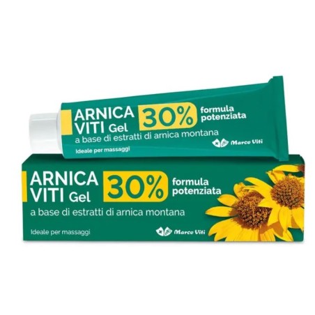 Arnica Viti Gel forte 30% lenitivo formula potenziata per massaggi 100 ml Arnica Viti Gel forte 30% lenitivo formula potenziata per massaggi 100 ml