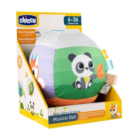 Chicco Palla musicale gioco per bambini dai 3 ai 36 mesi Chicco Palla musicale gioco per bambini dai 3 ai 36 mesi