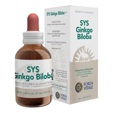 Forza Vitale SYS Ginkgo Biloba gocce 50 ml Forza Vitale SYS Ginkgo Biloba gocce 50 ml