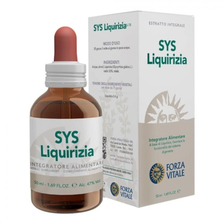 Forza Vitale SYS Liquirizia gocce 50 ml Forza Vitale SYS Liquirizia gocce 50 ml