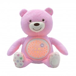 Chicco First Dreams Baby Bear Orsetto Proiettore Rosa con Luci e Musica 