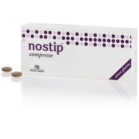 Farma-derma Nostip integratore per regolare il transito intestinale 24 compresse 400 mg Farma-derma Nostip integratore per regolare il transito intestinale 24 compresse 400 mg
