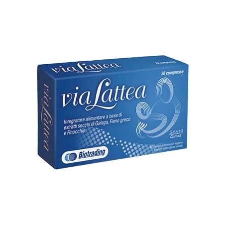 Via Lattea integratore per allattamento al seno 20 compresse Via Lattea integratore per allattamento al seno 20 compresse