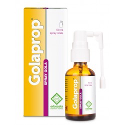 Golaprop Spray per irritazione della gola tosse dolore bruciore 50 ml