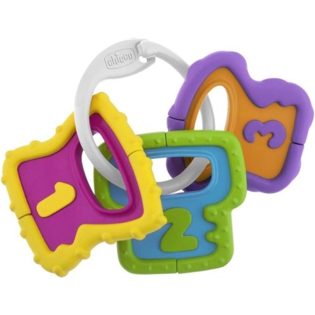 Chicco Trillino Chiavi Refrigeranti per Gengive irritate dei bambini 3-18 mesi Chicco Trillino Chiavi Refrigeranti per Gengive irritate dei bambini 3-18 mesi