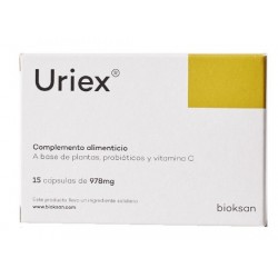 Uriex Integratore con Probiotici, Mirtillo e D-Mannosio 15 capsule