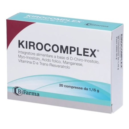 Kirocomplex 20 Compresse Integratore per Disturbi Mestruali-Fertilità Kirocomplex 20 Compresse Integratore per Disturbi Mestruali-Fertilità