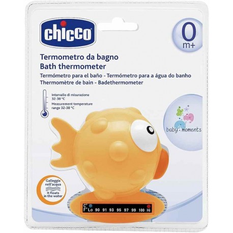 Chicco Termometro da Bagno Pesce Palla Galleggiante per Acqua del bagnetto