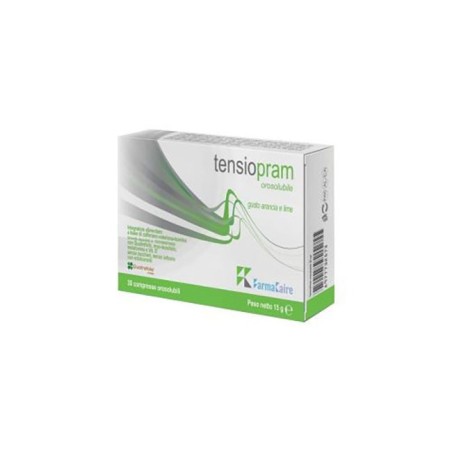 Tensiopram 30 Compresse Orosolubili Gusto Arancia e Lime Tensiopram 30 Compresse Orosolubili Gusto Arancia e Lime