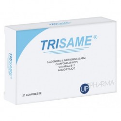 Trisame Integratore con SAMe, Griffonia e Vitamina B12 20 compresse