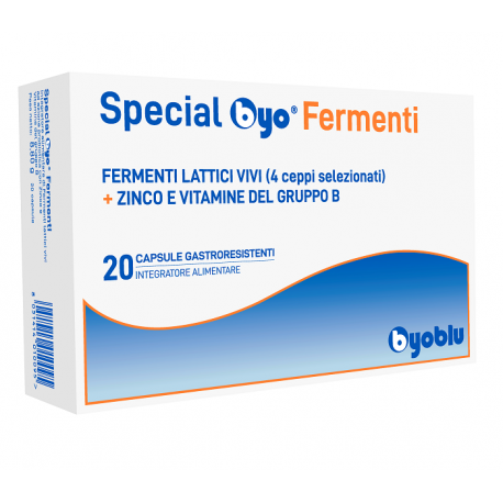 Special Byo Fermenti integratore con fermenti lattici vivi per l'intestino 20 capsule gastroresistenti