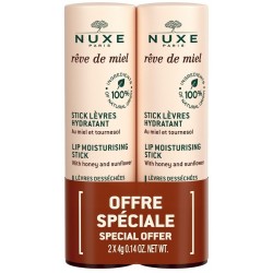 Nuxe Rêve de Miel stick labbra idratante BIPACCO RISPARMIO 2 pezzi