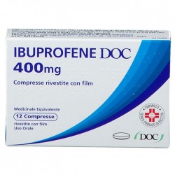 Doc Generici Ibuprofene Doc 400 mg 12 compresse rivestite con film