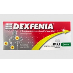Krka Farmaceutici Milano Dexfenia 25 mg 20 compresse rivestite con film
