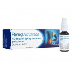 Nutra Essential Brexiadvance 40 mg/ml spray cutaneo soluzione Diclofenac Sodico 30 ml 125 erogazioni