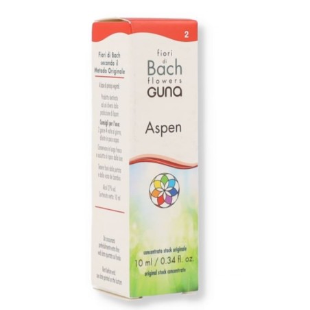 Guna Aspen Fiori di Bach secondo il metodo originale 10 ml Guna Aspen Fiori di Bach secondo il metodo originale 10 ml