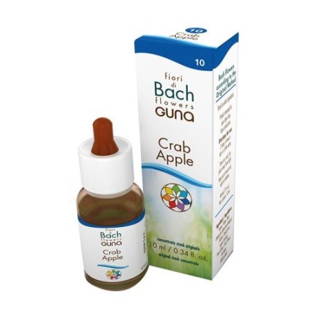 Guna Fiori di Bach Crab Apple preparazione in gocce 10 ml Guna Fiori di Bach Crab Apple preparazione in gocce 10 ml
