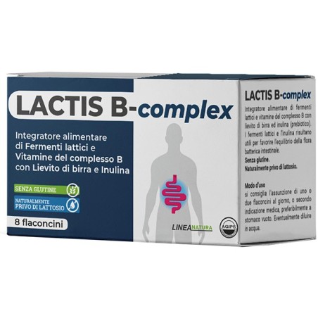 Lactis B-complex integratore prebiotico per equilibrio intestinale 8 flaconcini 10 ml Lactis B-complex integratore prebiotico per equilibrio intestinale 8 flaconcini 10 ml
