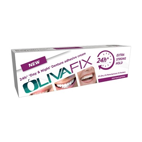 Anfatis Olivafix Gold Crema adesiva per protesi dentarie a base di olio di oliva 75 g