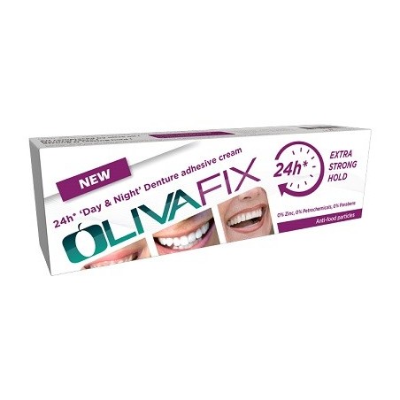 Anfatis Olivafix Gold Crema adesiva per protesi dentarie a base di olio di oliva 75 g Anfatis Olivafix Gold Crema adesiva per protesi dentarie a base di olio di oliva 75 g